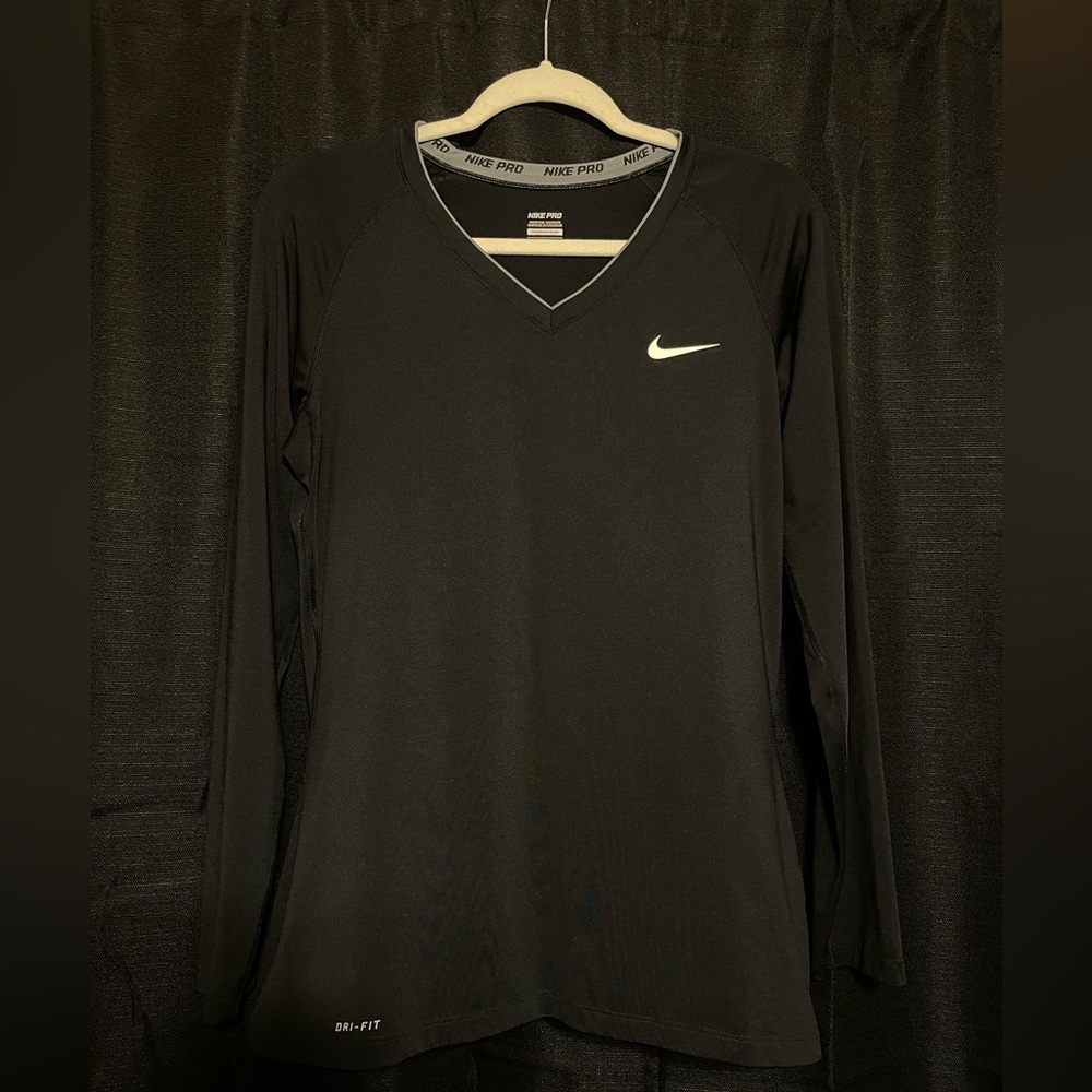 Nike Dri Fit, Size Large, Black